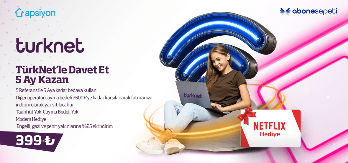 TürkNet’le Davet Et, 5 Ay Kazan