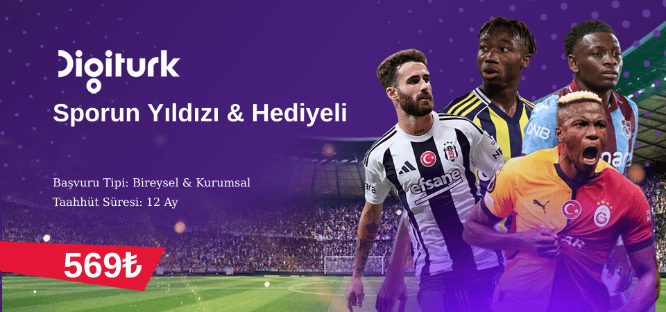 Digitürk Sporun Yıldızı Bol Hediyeleri ile