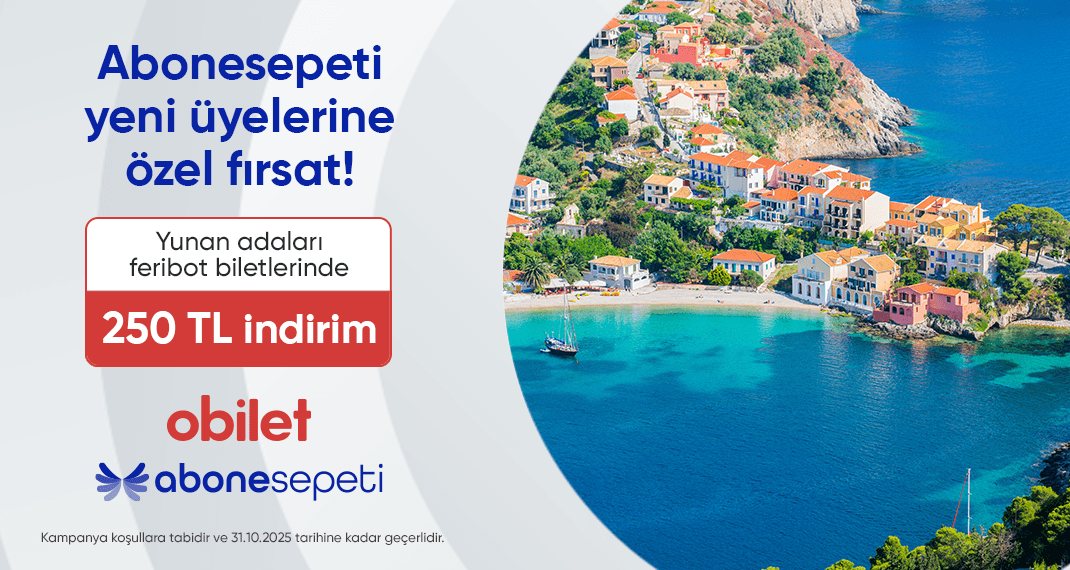 Yunan Adalarına 250 TL indirimli Ulaşım