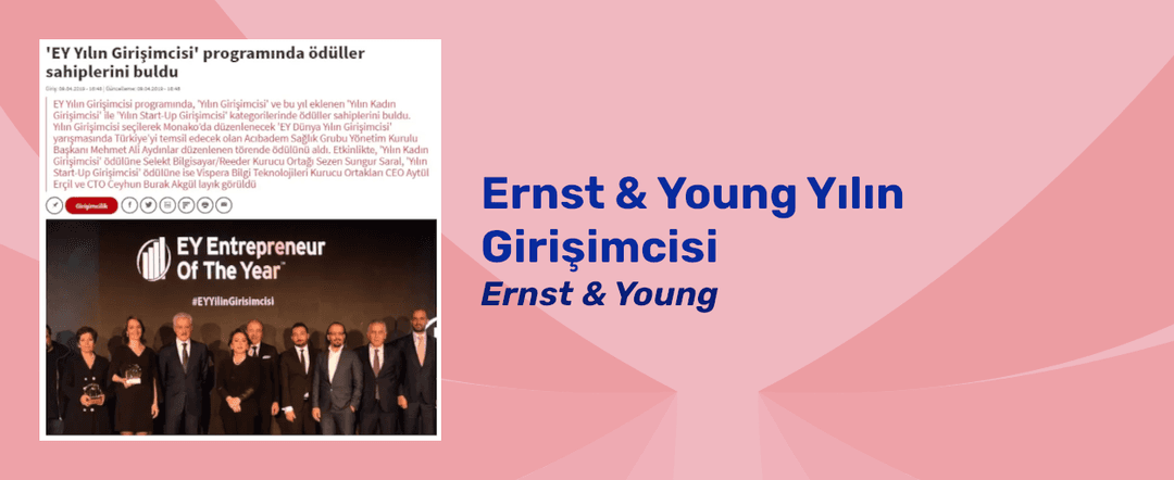Ernst & Young Yılın Girişimcisi