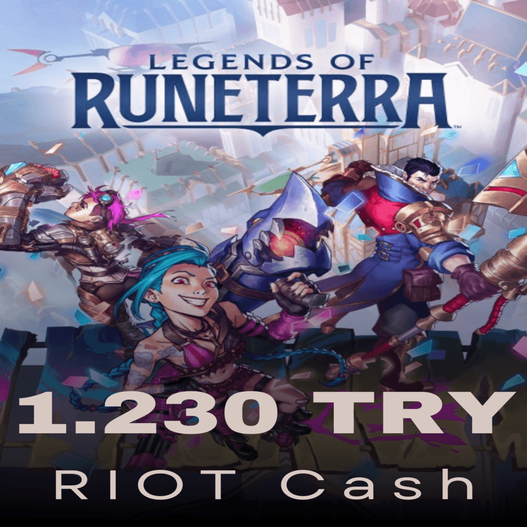 Legends of Runeterra 1230 TRY RIOT Cash