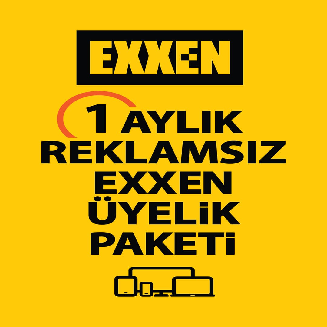 Exxen 1 Aylık Üyelik Kodu - Reklamsız